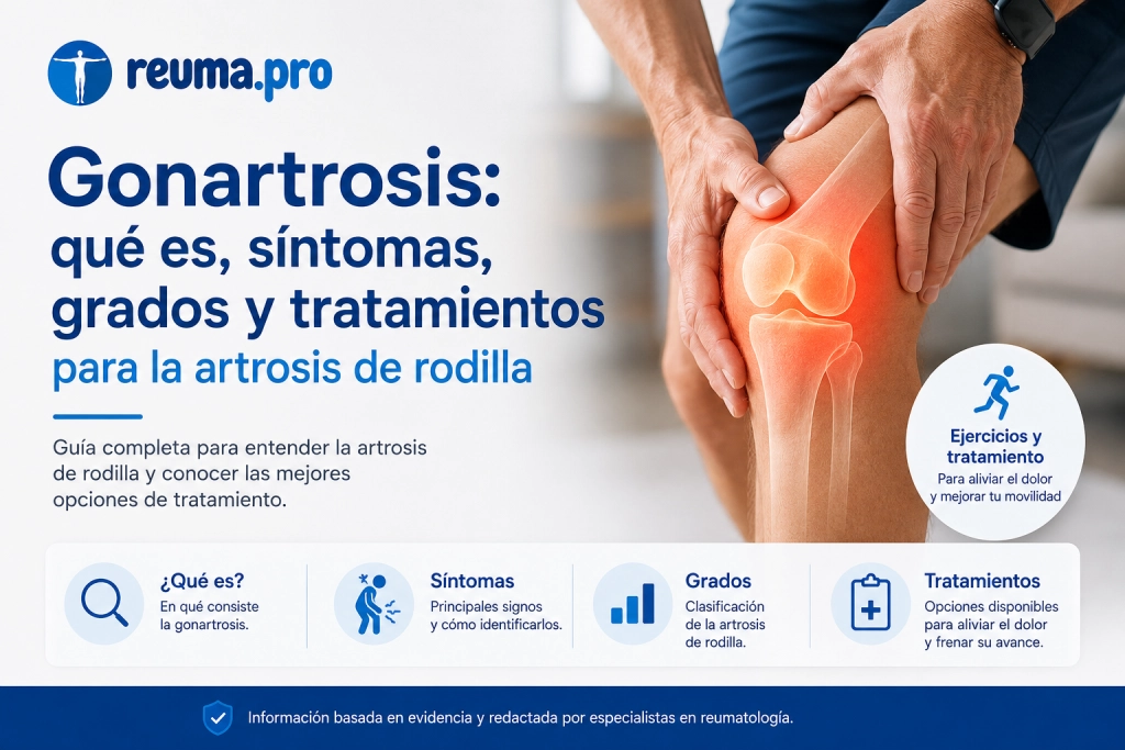 Gonartrosis: síntomas, grados y tratamiento de la rodilla Gonartrosis: síntomas, grados y tratamiento de la rodilla
