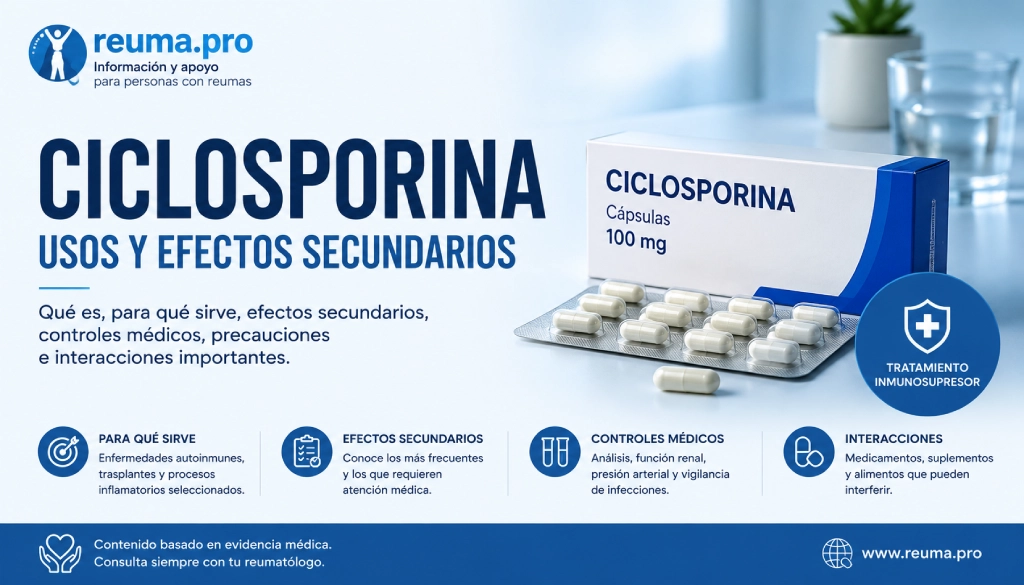 Ciclosporina: para qué sirve, efectos secundarios y controles Ciclosporina: para qué sirve, efectos secundarios y controles